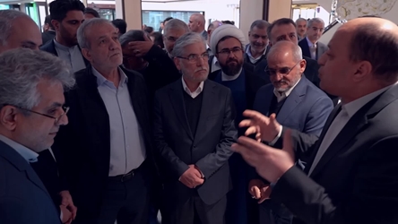 بازدید ریاست محترم جمهور از سازمان پژوهش‌های علمی و صنعتی ایران