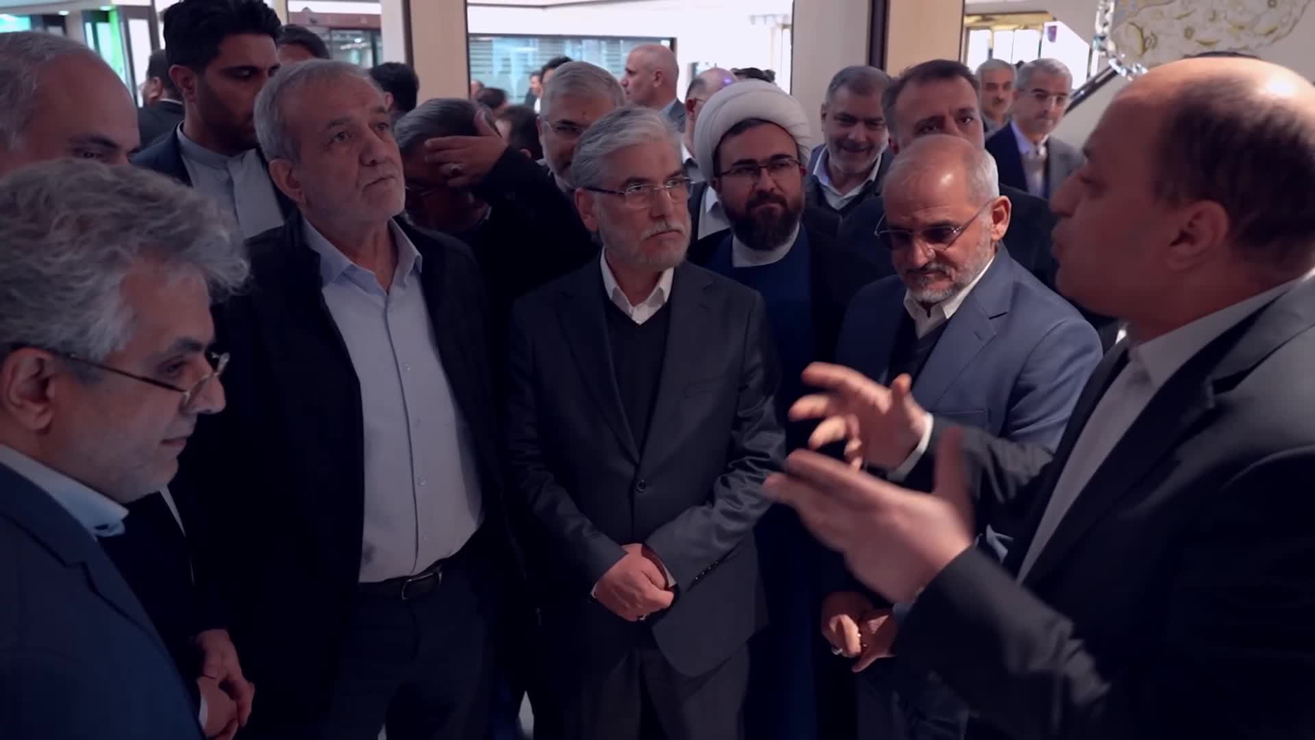 بازدید ریاست محترم جمهور از سازمان پژوهش‌های علمی و صنعتی ایران